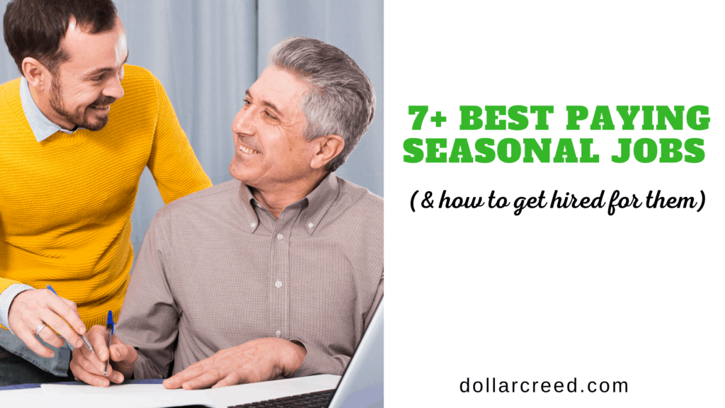 Image of Seasonal jobs