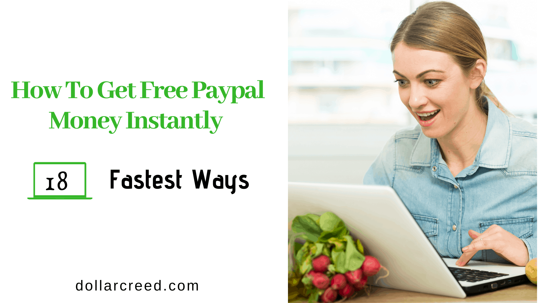How To Get Free Paypal Money Instantly (18 Fastest Ways) DollarCreed
