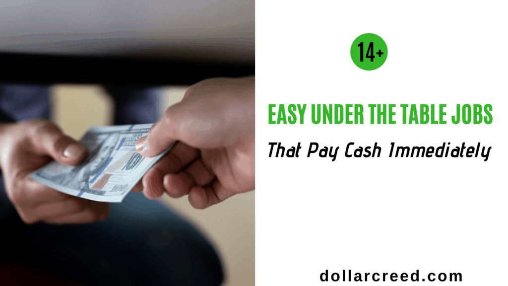 Image of Under The Table Jobs